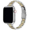Ανταλλακτικό βραχιόλι για <span data-glossary-id="Apple Watch">Apple Watch</span> από ανοξείδωτο ατσάλι σε ασημί και χρυσό χρώμα