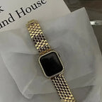 Ανταλλακτικό βραχιόλι για Apple Watch από ανοξείδωτο ατσάλι - για γυναίκες χρυσό
