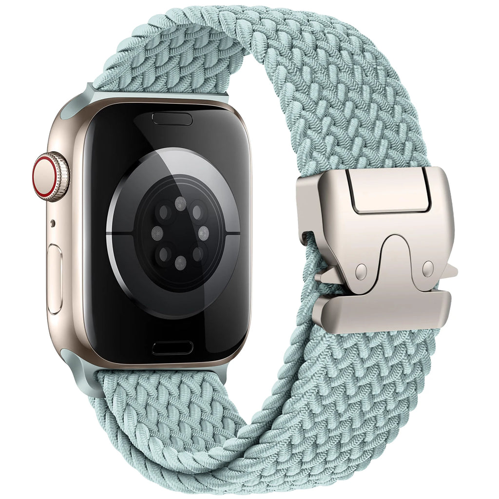 Ανταλλακτικό βραχιόλι για <span data-glossary-id="Apple Watch">Apple Watch</span> από κυανό σχοινί αλεξίπτωτου
