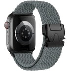 Ανταλλακτικό βραχιόλι για <span data-glossary-id="Apple Watch">Apple Watch</span> από γκρι σχοινί αλεξίπτωτου