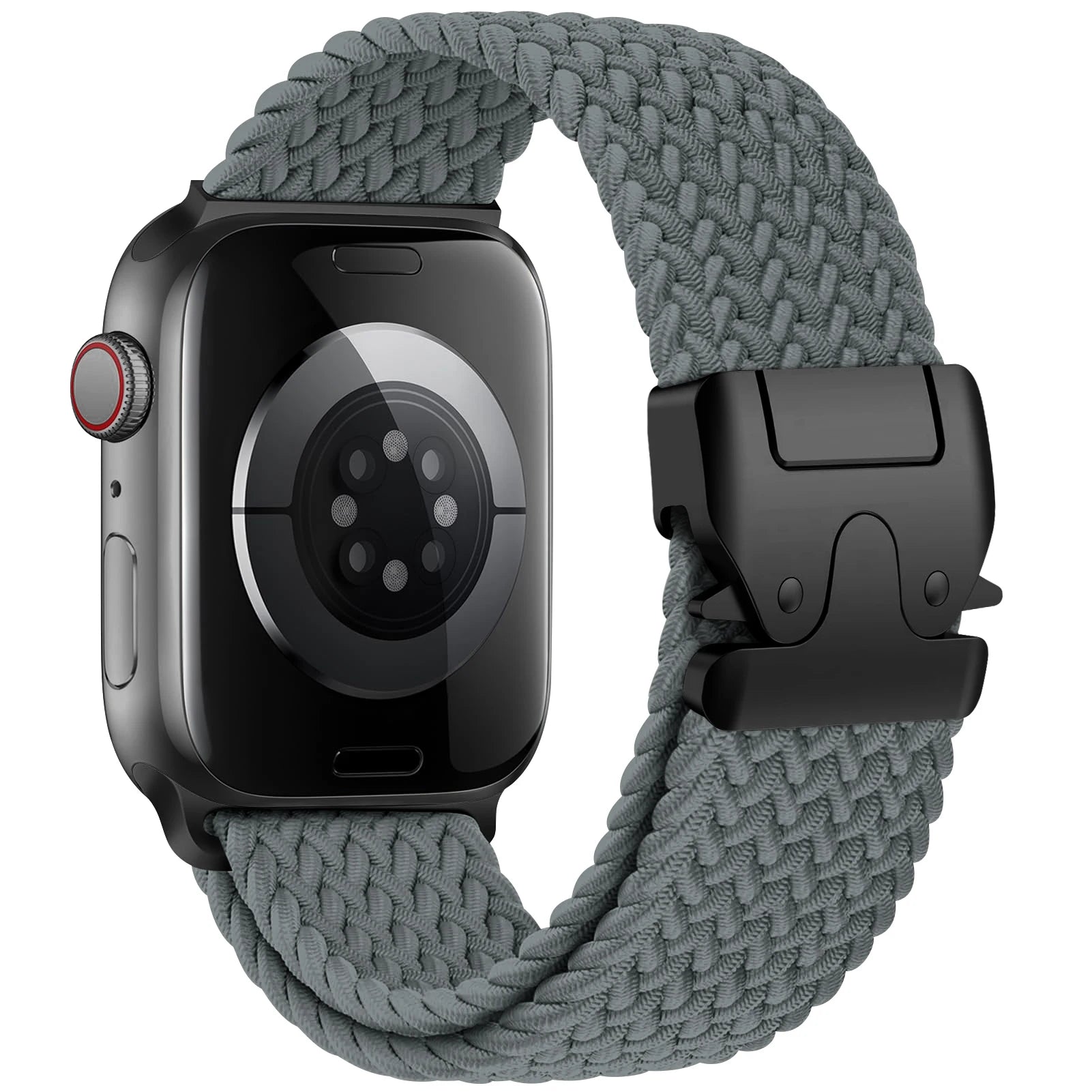Ανταλλακτικό βραχιόλι για <span data-glossary-id="Apple Watch">Apple Watch</span> από γκρι σχοινί αλεξίπτωτου