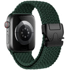 Ανταλλακτικό βραχιόλι για <span data-glossary-id="Apple Watch">Apple Watch</span> από πράσινο σχοινί αλεξίπτωτου