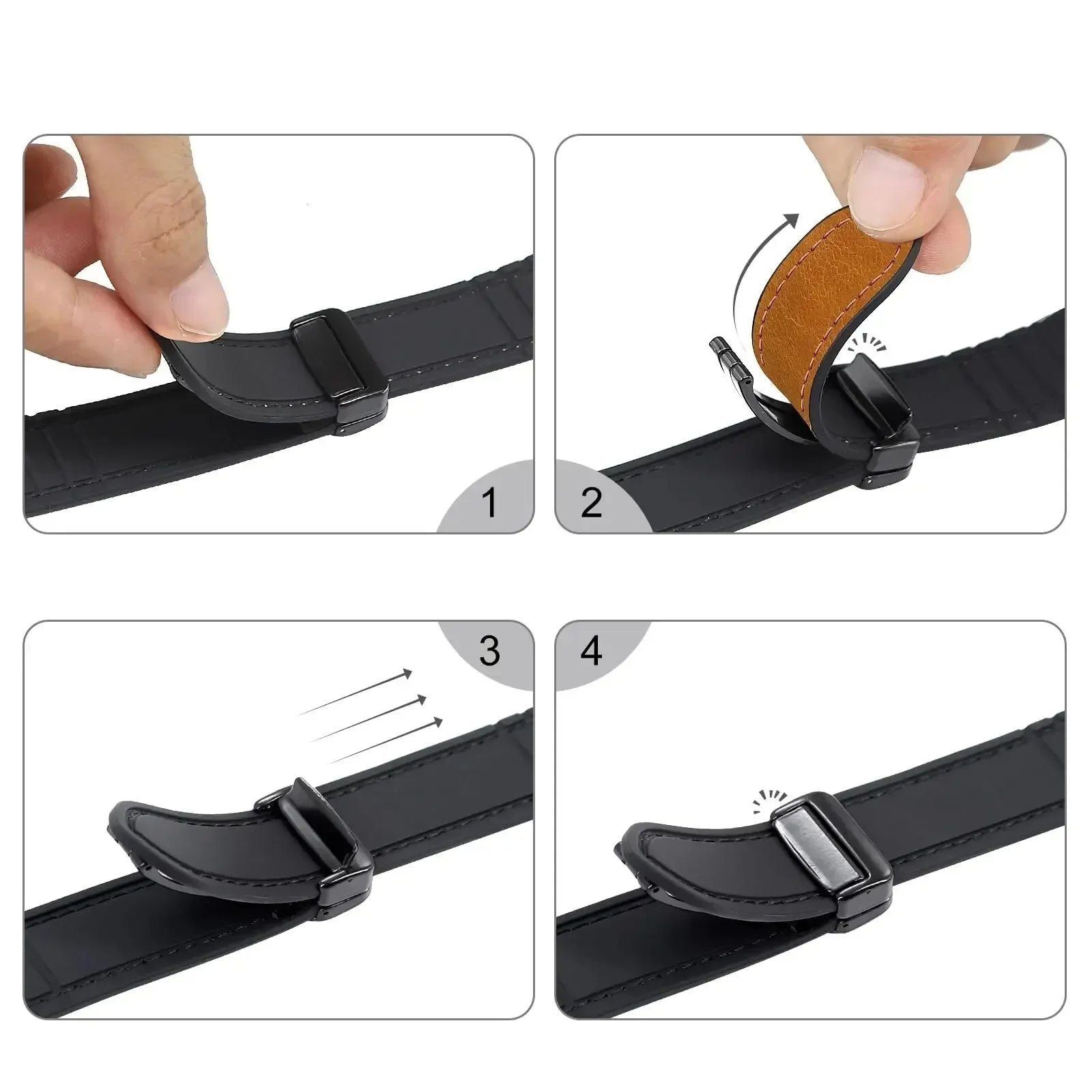Ανταλλακτικό λουράκι για Apple Watch από δέρμα 
