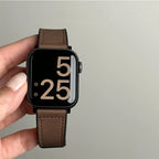 Ανταλλακτικό λουράκι για Apple Watch από καφέ δέρμα