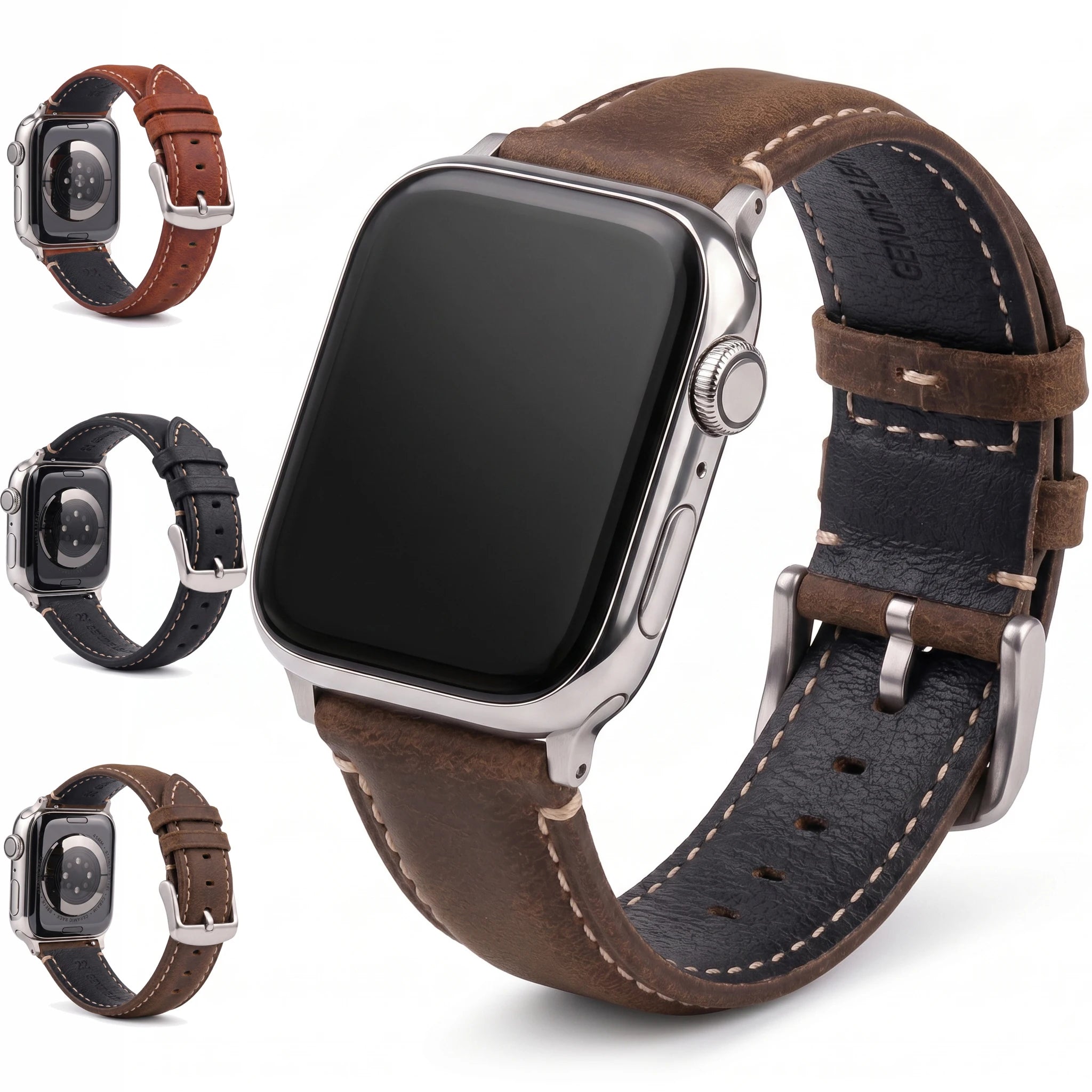 Ανταλλακτικό λουράκι για Apple Watch από κλασικό δέρμα 