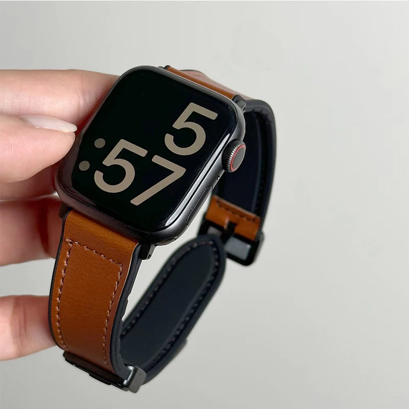 Ανταλλακτικό λουράκι για Apple Watch από δέρμα 