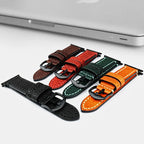 Ανταλλακτικό λουράκι για Apple Watch από δέρμα παλαίωσης 