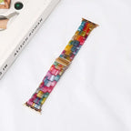 Ανταλλακτικό βραχιόλι για <span data-glossary-id="Apple Watch">Apple Watch</span> από ρητίνη σε ουράνιο τόξο χρώμα