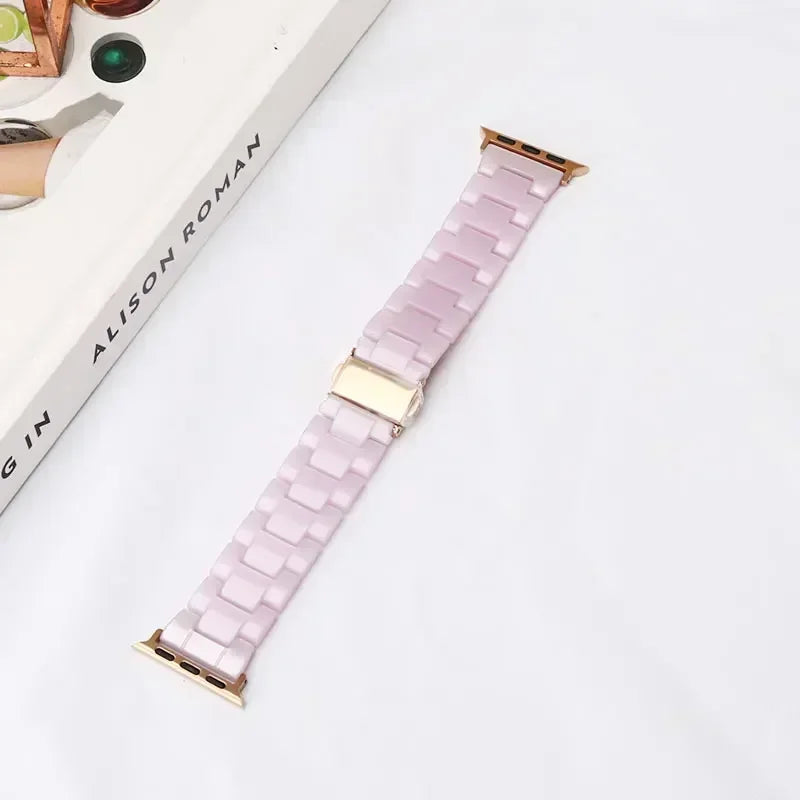 Ανταλλακτικό βραχιόλι για <span data-glossary-id="Apple Watch">Apple Watch</span> από ρητίνη σε μοβ χρώμα