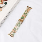 Ανταλλακτικό βραχιόλι για <span data-glossary-id="Apple Watch">Apple Watch</span> από ρητίνη σε πράσινο ροζ χρώμα