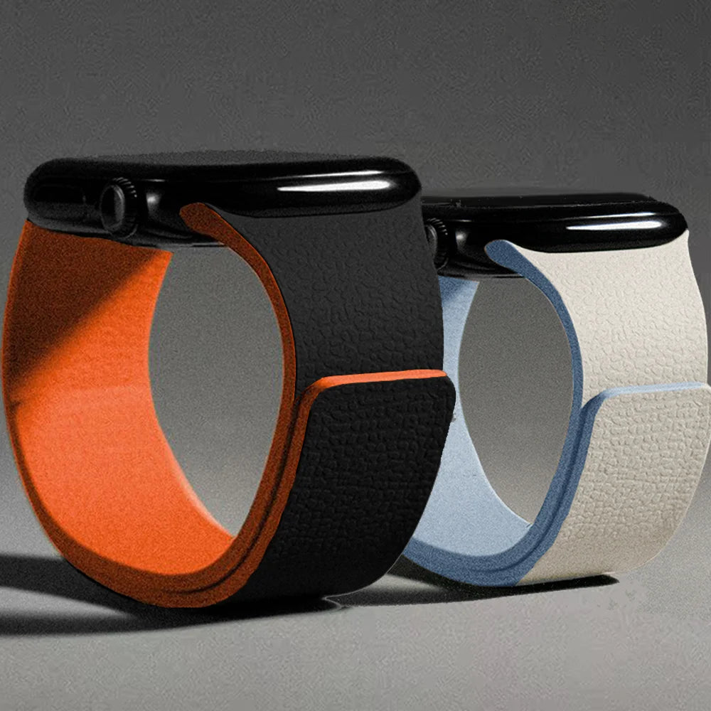 Ανταλλακτικό λουράκι για Apple Watch από μαγνητικό σιλικόνη 