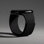Ανταλλακτικό λουράκι για Apple Watch από μαγνητικό σιλικόνη μαύρο