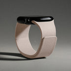 Ανταλλακτικό λουράκι για Apple Watch από μαγνητικό σιλικόνη μπεζ
