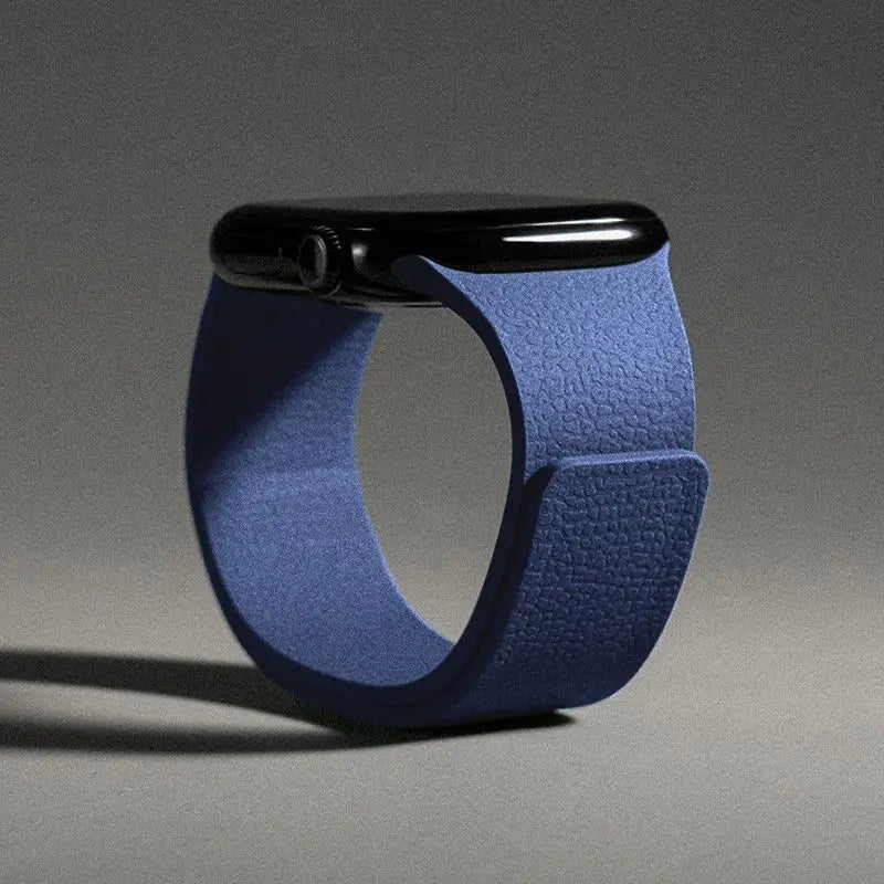 Ανταλλακτικό λουράκι για Apple Watch από μαγνητικό σιλικόνη μπλε