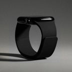 Ανταλλακτικό λουράκι για Apple Watch από μαγνητικό σιλικόνη μαύρο