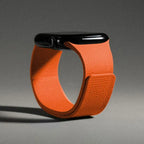Ανταλλακτικό λουράκι για Apple Watch από μαγνητικό σιλικόνη πορτοκαλί
