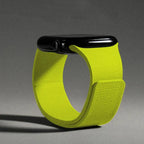 Ανταλλακτικό λουράκι για Apple Watch από μαγνητικό σιλικόνη φωσφορίζον κίτρινο