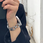 Λουράκι αντικατάστασης για Apple Watch για γυναίκες σε ασημί