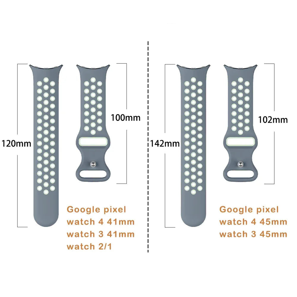 Ανταλλακτικό λουράκι για <span data-glossary-id="Google Pixel Watch">Google Pixel Watch</span> 1, 2, 3, 4 41mm 45mm 
