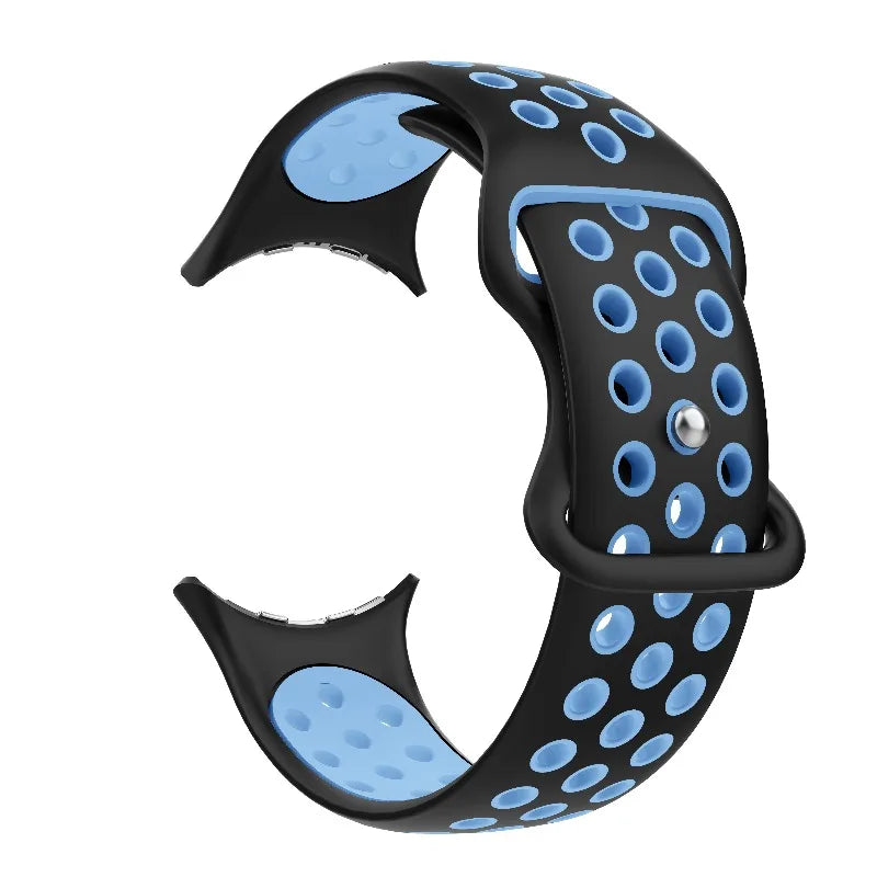 Ανταλλακτικό λουράκι για <span data-glossary-id="Google Pixel Watch">Google Pixel Watch</span> 1, 2, 3, 4 41mm 45mm μαύρο και μπλε
