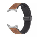 Ανταλλακτικό λουράκι για Google Pixel Watch 1, 2, 3, 4, 41 mm, 45 mm, από καφέ δέρμα 
