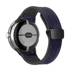 Ανταλλακτικό λουράκι για Google Pixel Watch από μπλε δέρμα