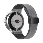 Ανταλλακτικό λουράκι για Google Pixel Watch από γκρι δέρμα