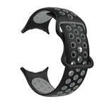 Ανταλλακτικό λουράκι για <span data-glossary-id="Google Pixel Watch">Google Pixel Watch</span> 1, 2, 3, 4 41mm 45mm μαύρο και γκρι
