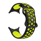 Ανταλλακτικό λουράκι για <span data-glossary-id="Google Pixel Watch">Google Pixel Watch</span> 1, 2, 3, 4 41mm 45mm μαύρο και πράσινο