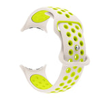 Ανταλλακτικό λουράκι για <span data-glossary-id="Google Pixel Watch">Google Pixel Watch</span> 1, 2, 3, 4 41mm 45mm λευκό και πράσινο