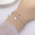 Διπλό βραχιόλι με αστέρι