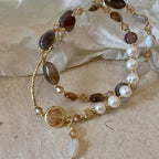 Βραχιόλι Διπλό με Χάντρες