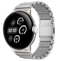 Μπρασελέ από ανοξείδωτο ατσάλι για το Google Pixel Watch 3, 4, 45mm ασημί