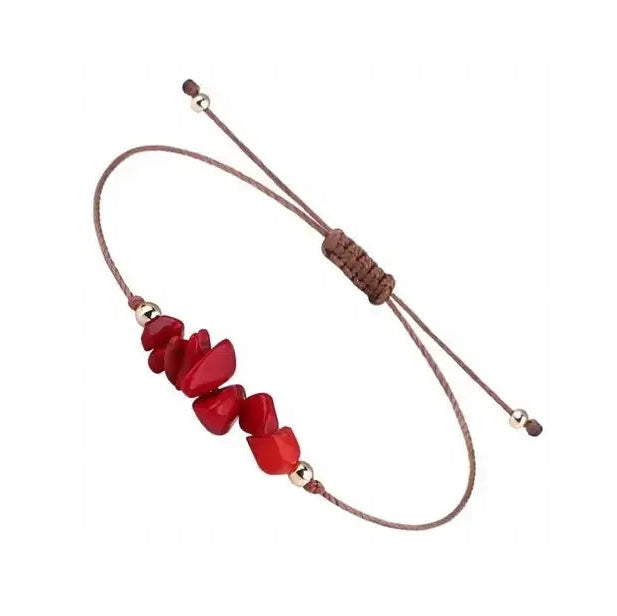 Βραχιόλι από Κορδόνι Κοράλλι