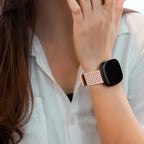 Δερμάτινο Λουράκια Ρολόι Fitbit Versa 3 Versa 4 Sense 2 