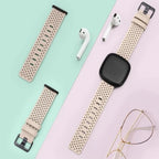 Δερμάτινο Λουράκια Ρολόι Fitbit Versa 3 Versa 4 Sense 2 