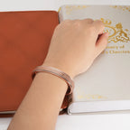 Πλεγμένο Χάλκινο Βραχιόλι 