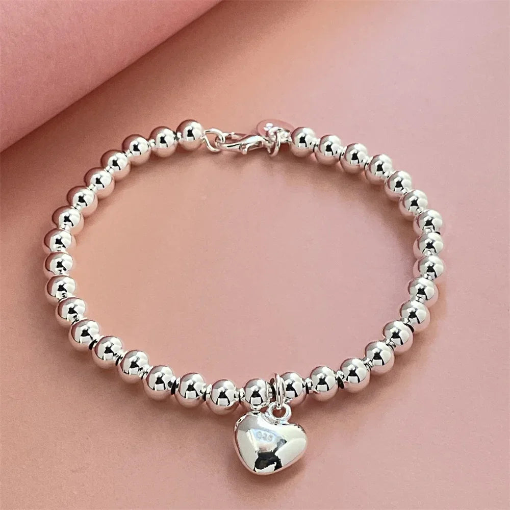 Bracelet en Perles avec CoeurBracelet en Perles avec Coeur