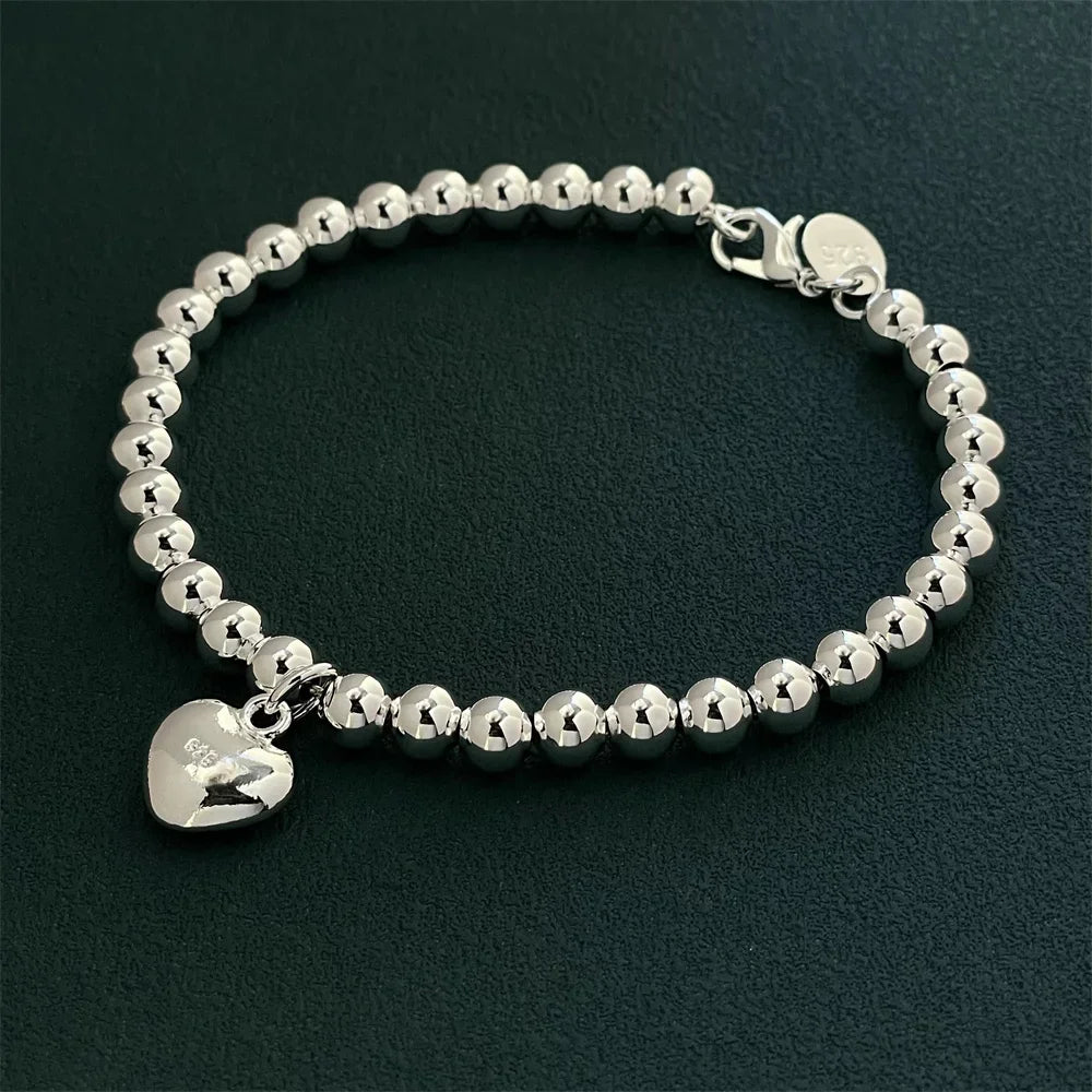 Bracelet en Perles avec Coeur