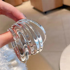 Βραχιόλι από λειασμένη πέτρα μάτι της γάτας 