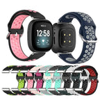 Λουράκι σιλικόνης για ρολόι Fitbit Versa 3, Versa 4, Sense 1 και Sense 2 