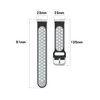Λουράκι σιλικόνης για ρολόι Fitbit Versa 3, Versa 4, Sense 1 και Sense 2 