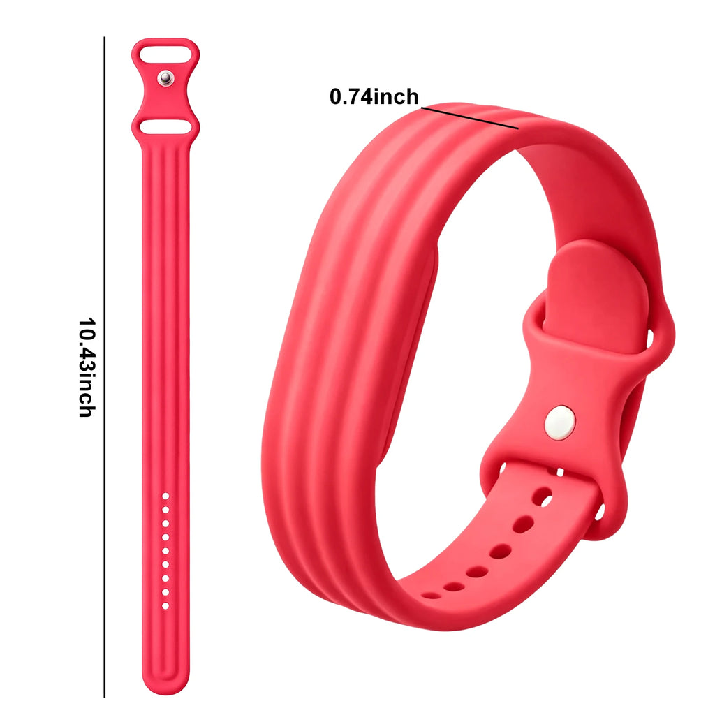 Λουράκι σιλικόνης για ρολόι Google Fitbit Air φούξια