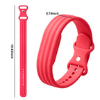 Λουράκι σιλικόνης για ρολόι Google Fitbit Air φούξια