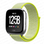 Βραχιόλι από ύφασμα για ρολόι Fitbit Versa 3 Versa 4 Sense 2 νέον