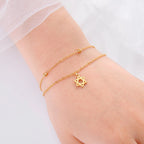 Βραχιόλι Αστέρι του Δαβίδ χρυσό