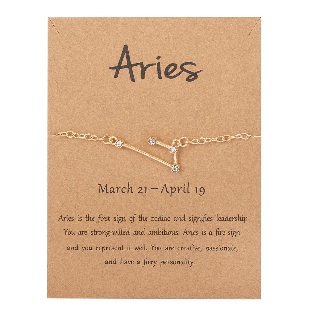 Βραχιόλι Γυναικείο Ζώδιο 12 Αστερισμοί κριός
