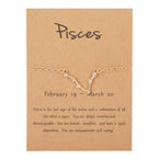 Βραχιόλι Γυναικείο Ζώδιο 12 Αστερισμοί ιχθύς