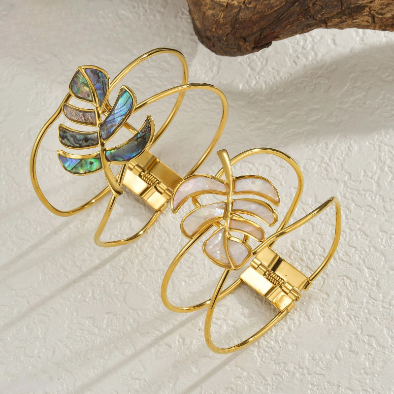 Βραχιόλι με φύλλο φοινικόδεντρου μπλε