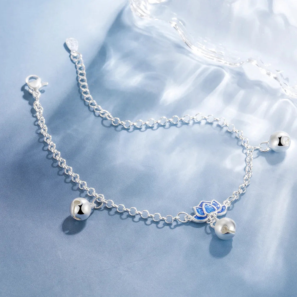 Βραχιόλι Gourmette Λωτός Γυναίκα